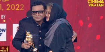 Vikatan Awards: AR Rahman asks wife Saira to speak in Tamil and not Hindi