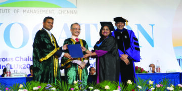 Not to settle for the good but strive for excellence in every task, says Harish Bhat