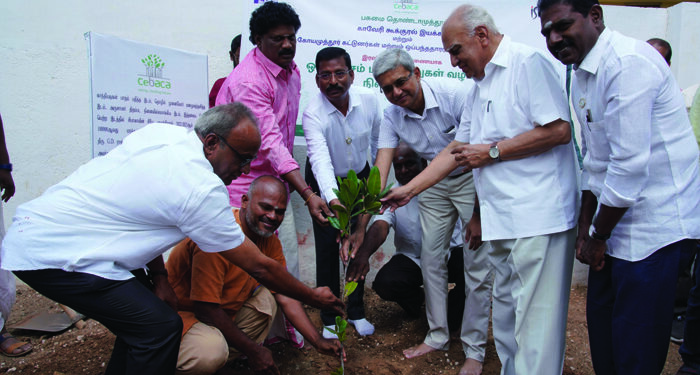 Cauvery Calling exhorts farmers to plant 50 to 100 tree saplings in their lands
