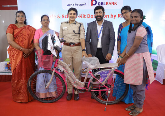 RBL Bank’s ‘pedal power’ helps 100 underprivileged girl students to reach school