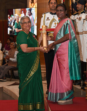 President Murmu confers Padma Awards on Sudha Murty, ‘Naatu Naatu’ Composer Keeravani