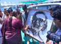 STS: Ahmedabad-based Muslim artist makes PM Modi’s portrait from 3200 nails