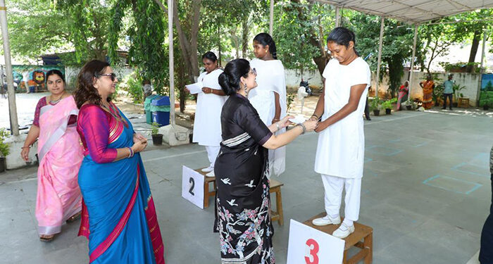 SR Women’s HQs Organization celebrates 30th Sports Day of Ashraya school for spl kids