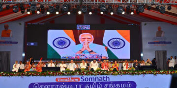STS is confluence of patriotic resolution of Sardar Patel, Subramania Bharati: PM Modi