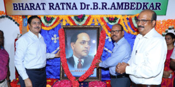 Southern Railway observes 132nd Ambedkar Jayanthi on Monday