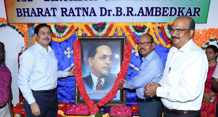 Southern Railway observes 132nd Ambedkar Jayanthi on Monday
