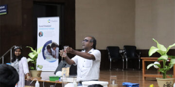 School students from grassroots level performed Chemistry experiments at IIT Gandhinagar