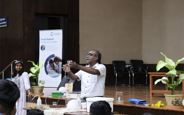 School students from grassroots level performed Chemistry experiments at IIT Gandhinagar