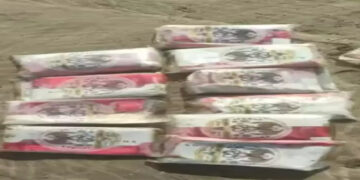 BSF recovers 10 packets of charas from Ibrahim Peer Bet Island off Jakhau Coast