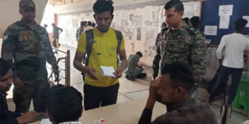 Two-day online common entrance exam for Army recruitment  rally (Agnipath scheme) for Gujarat commences