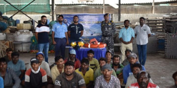 ICG conducts special community interaction with fishermen, all stakeholders at Mori Bandar