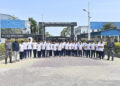 150 Gujarat student police cadets visit Indian Coast Guard base at Porbandar