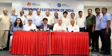R N Jayaprakash unanimously re-elected prez of Swimming Federation of India