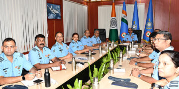 Air Marshal SK Indoria visits Air Force Administrative College in Kovai