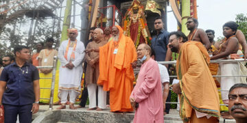 RSS chief takes part in consecration of Bharata Mata temple in TN