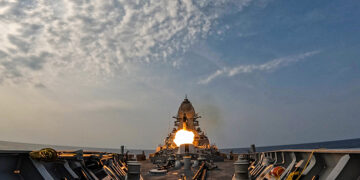Indian Navy test-fires BrahMos supersonic cruise missile from INS Mormugao