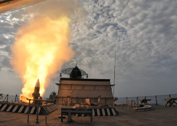 INS Mormugao successfully intercepts supersonic sea-skimming target