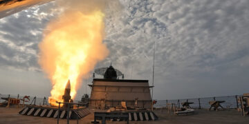 INS Mormugao successfully intercepts supersonic sea-skimming target