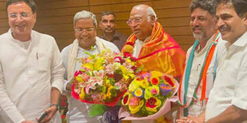 Newly elected Cong MLAs authorise party chief Kharge to pick Karnataka CM