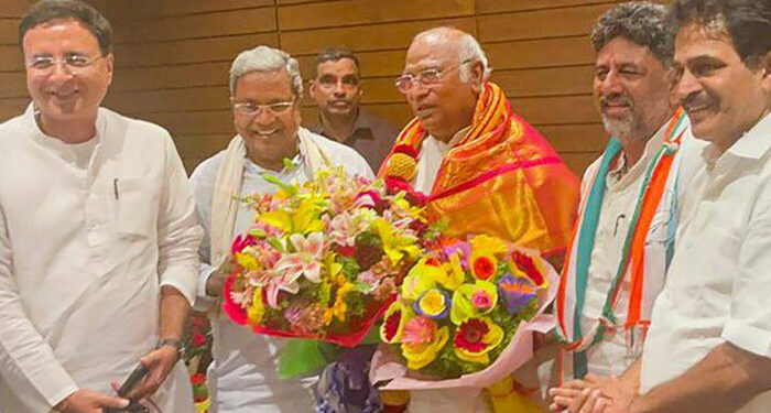 Newly elected Cong MLAs authorise party chief Kharge to pick Karnataka CM