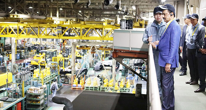M K Stalin visits Komatsu production facility in Osaka, urges expansion of plant in TN