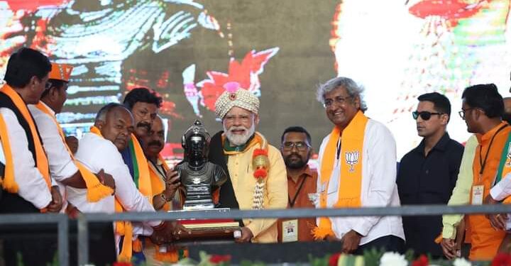 Karnataka Assembly polls: PM Modi holds mega road show in Bengaluru