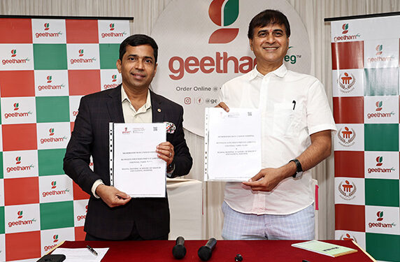 Geetham Veg’s GVR Foods joins hands with Manipal Uni’s Hotel Management School for staff training 