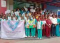 Fortis Malar Hospital forms grand human chain to celebrate International Nurses Day