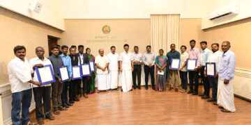TN CM hands over sanction order for Rs 9.75 cr equity investment in 8 startups, including 3 tribal firms