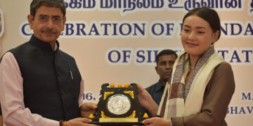 Tamil Nadu Governor celebrates Sikkim Foundation Day in Raj Bhawan
