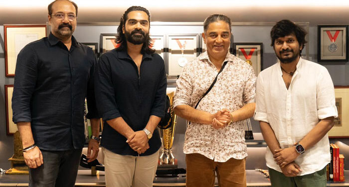 Kamal Haasan announces martial arts-based film with Simbu