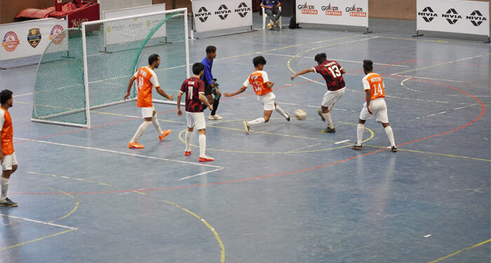 GS Futsal Championship: Baroda Football Academy bts Rising Sun Football Club by 7:1