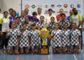 ARA Football Club lift Gujarat State Futsal Club Championship trophy for girls