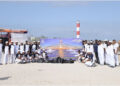 ICG collects 950 kgs of litter during spl coastal cleanup drive  at Shivrajpur Beach in Dwarka