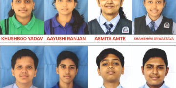8 students of AMNS International School pass Grade X CBSE exam with centum in Sanskrit