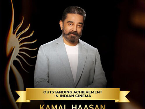 Kamal Haasan honoured for ‘Outstanding Achievement in Indian Cinema’ at IIFA 2023