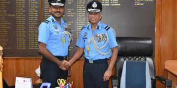 Air Commodore Prashant Shriram Vaidya takes over the command of Air Force Station, Avadi