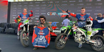 Arjun Kapoor launches world’s first-ever franchise-based CEAT Indian Supercross Racing League