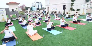 Indian Bank celebrates International Day of Yoga with Common Yoga Protocol