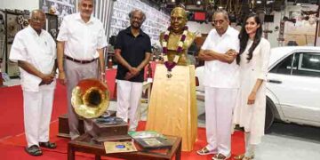 Superstar Rajinikanth visits AVM Heritage Museum in Singara Chennai, gets nostalgic