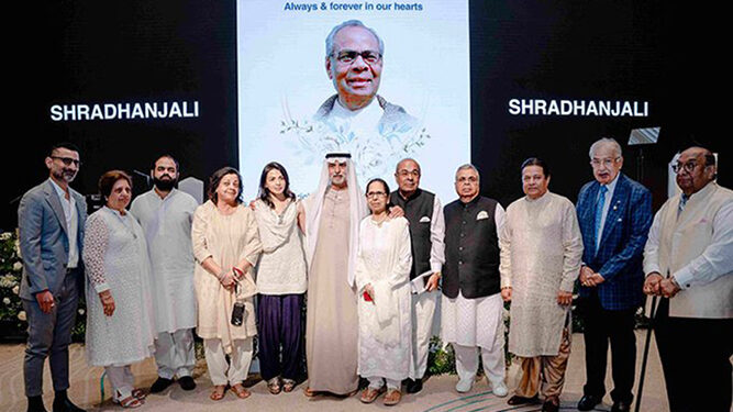 Rich tributes paid to industrialist late SP Hinduja in Dubai prayer meet