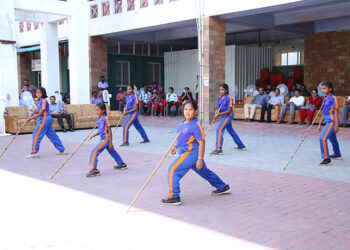 Tamil Nadu & Puducherry Income Tax HQs holds martial arts Silambam