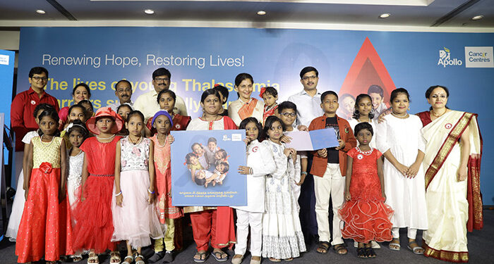 Apollo Cancer Centre treats highest number of thalassemia affected children under TNCMCHIS