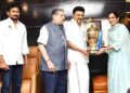 TN Chief Minister MK Stalin greets Dhoni’s CSK team for winning IPL trophy