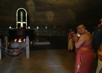 After visiting Isha Yoga Center, Thiruvavaduthurai Adheenam says ‘Dhyanalinga offers peace of mind’