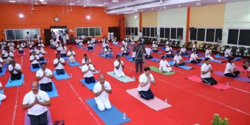 All 6 Divisions of Southern Railway observe International Yoga Day