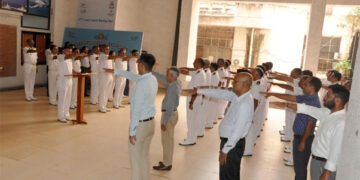 ICG Regional HQs in Gandhinagar holds cycle rally to promote mission LiFE