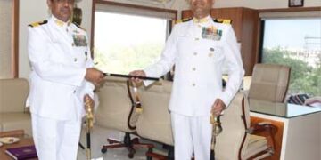 Cmde Sudip Malik takes over as Naval Officer-in-Charge of Gujarat