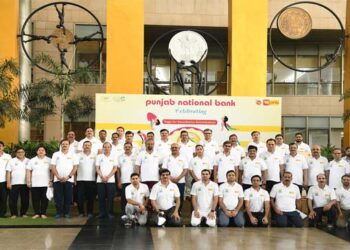 Punjab National Bank MD & CEO leads 9th International Yoga Day celebrations