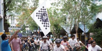 Over 400 take part in Sense International’s 9th Annual Cyclothon in Ahmedabad